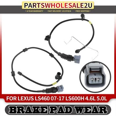 2 датчика износа передних и задних тормозных колодок для Lexus LS600h 2008-2016 LS460 2007-2017 - Изображение 1 из 4