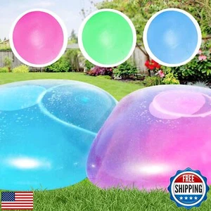 3pcs Giant Bubble Balls 31.5 inch Water Balloons Giant Inflatable Water Ball - Picture 1 of 5