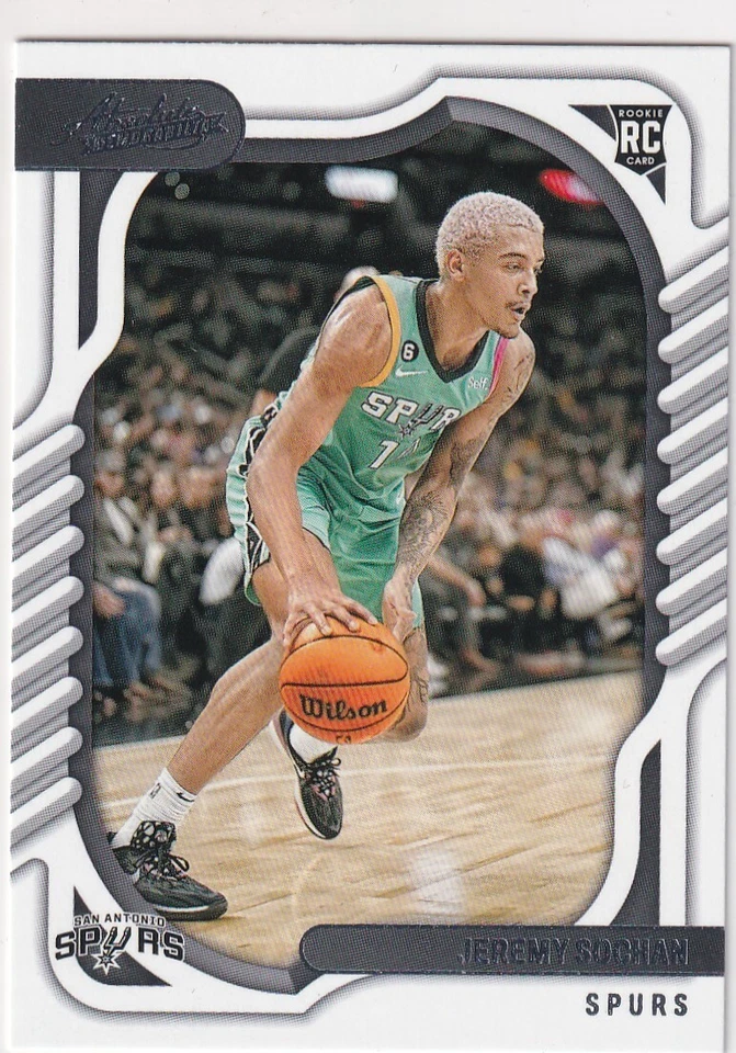 2022-23 ABSOLUTE RC JEREMY SOCHAN SAN ANTONIO SPURS ROOKIE CHRONICLES JC-3165 - Image 1 of 1