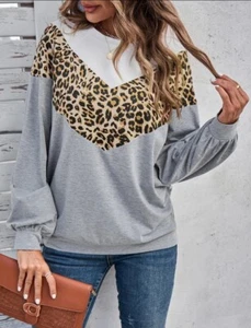 Graphic Print Tie Dye Sweatshirt, Long Sleeve Crew Neck Pullover.L - Picture 1 of 3