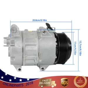 8832042140 For TOYOTA FAW CROWN 2015 2016 2017 A/C Compressor Aluminum - Picture 1 of 16