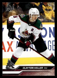 2023-24 Upper Deck #258 Clayton Keller - Picture 1 of 2