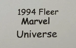 1994 Fleer Marvel Universe Gold Power Blast 005 Hulk - Bild 1 von 3