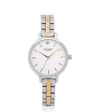 KATE SPADE METRO WOMEN'S TWO TONE GOLD SILVER TONE STAINLESS DIAL WATCH KSW9000