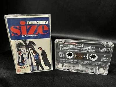 Bee Gees Size Isn't Everything Cassette Tape (Polydor 1993) Thailand Release - Image 1 of 3