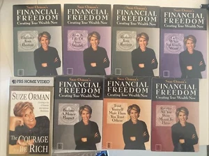 Suze Orman's Financial Freedom Lot and Vhs New Vintage dollas - Picture 1 of 2