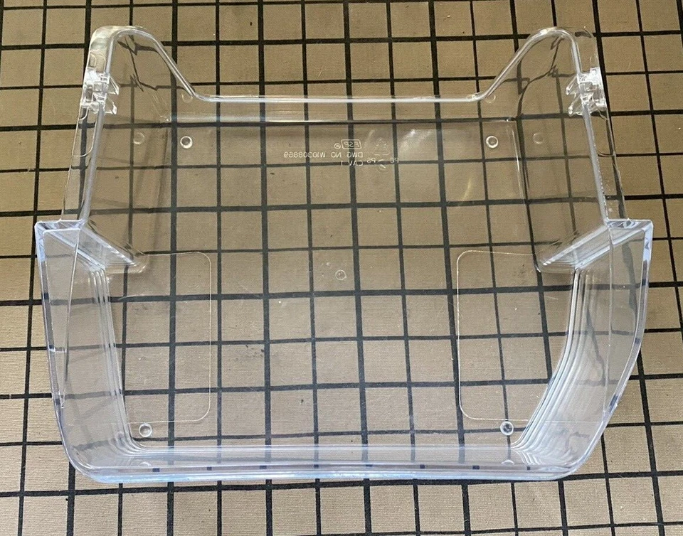 Whirlpool Refrigerator Freezer Door Bin W10326335 Clear  - Image 1 of 1