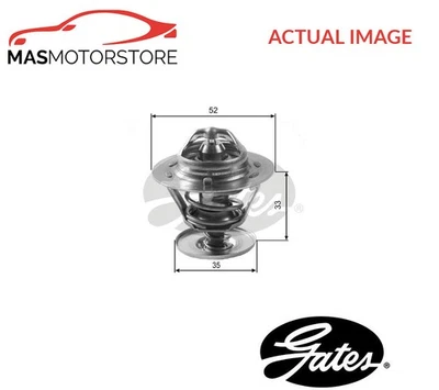 ENGINE COOLANT THERMOSTAT GATES TH12588G1 P FOR MAZDA 121 III 1.8 D 1.8L 44KW - Image 1 of 4