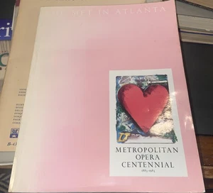 Metropolitan Opera Company Of New York Programm - Saison 1984 in Atlanta - Bild 1 von 5