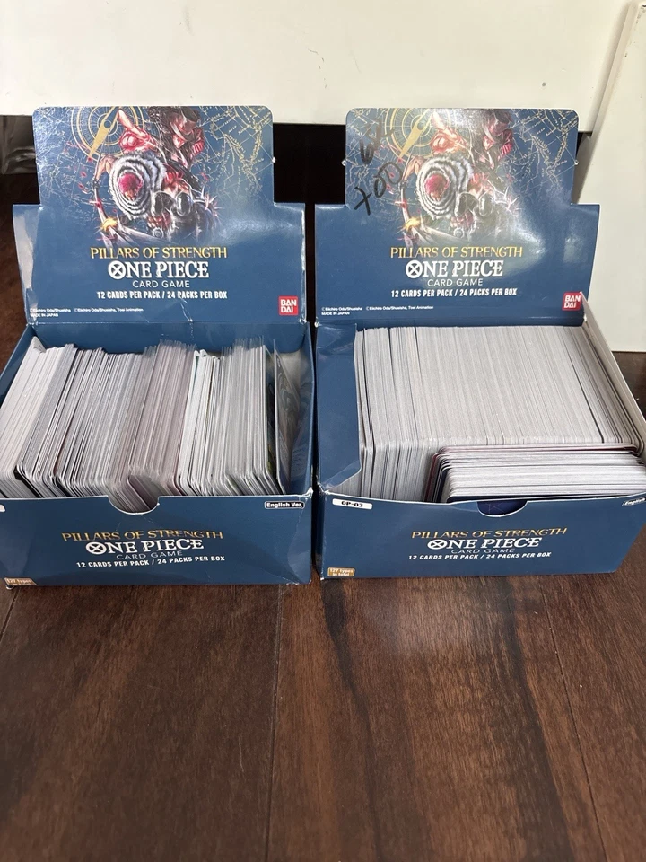 Lote De 700 Cartas One Piece.. TCG-set Pillars Of Strength - Image 1 of 1
