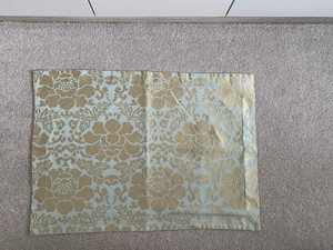 V&A Oriental Bloom Oxford Pillowcases, aqua - Picture 1 of 4