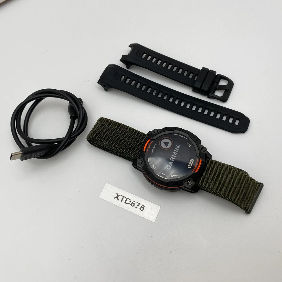 Garmin Instinct 3 Solar - 45mm - Black - Adventure GPS Watch - Open Box - Image 1 of 3