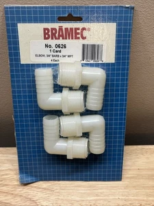 Bramec 0626 3/4 INSXMPT Nylon Elbow, 4 Pack - Picture 1 of 4