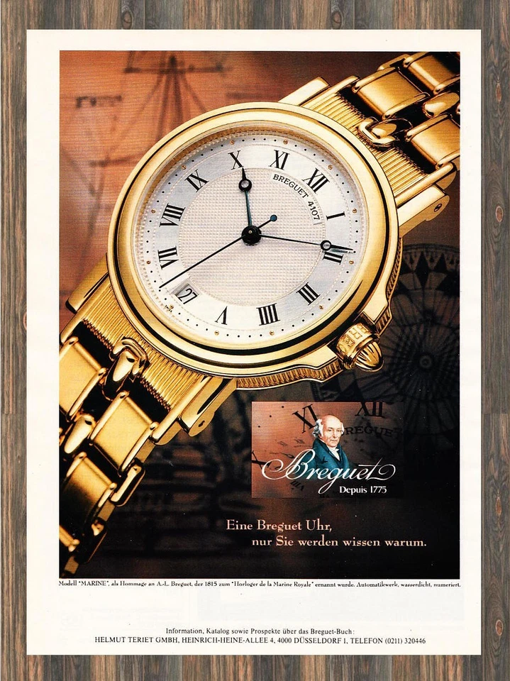 Breguet Marina Militare - Pubblicità Pubblicità Pubblicità Originale 1993 (2) - Immagine 1 di 1