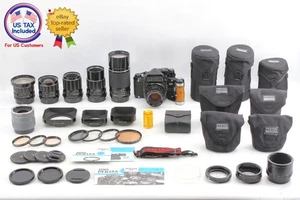6 Lens [ N MINT+ w/Bonus] Pentax 6x7 67 TTL Mup Grip SMC T 55 75 105 135 200 300 - Picture 1 of 24