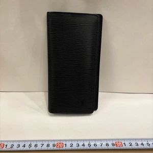 Louis Vuitton Epi Leather Long Wallet Black From Japan - Picture 1 of 7