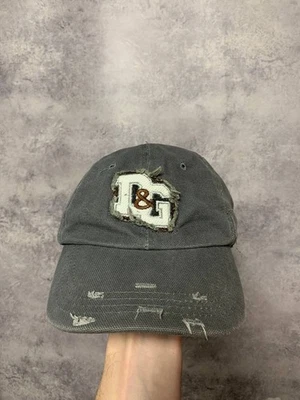 Gorra Dolce & Gabbana Vintage Gris Envejecido Talla Única Rara Y2K Foto 1 de 4