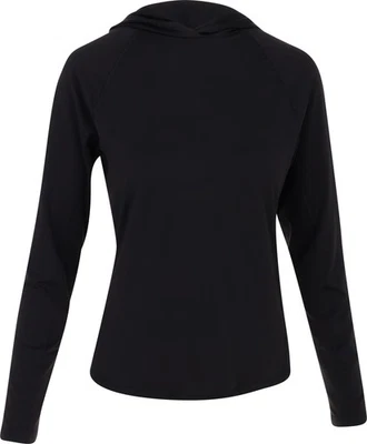 Puma YOU V Brr 高尔夫连帽衫彪马黑色外套女式 — 第 1/4 张图片