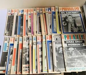 Private Eye Magazines From 1990 Complete Year Issue Number 732 - 757 - Picture 1 of 11