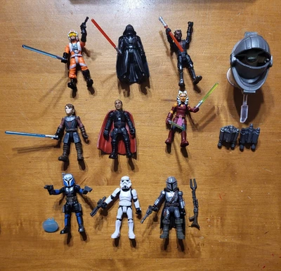 Hasbro Disney Star Wars Mission Fleet F4023 Paquete de 10 figuras de juguete de 2,5 pulgadas LEER Foto 1 de 4