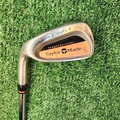 Lefty Taylormade Firesole Single 6 Iron Titanium-Tungsten R-80 Steel Shaft LH - Image 1 of 4