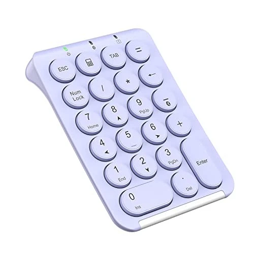 iClever Numeric Keypad with Bluetooth Tab Key Durable Thin Scissors for Laptops - Image 1 of 1