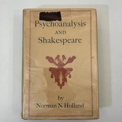 Psychoanalysis and Shakespeare Norman Holland EX-LIBRARY 1st Edition 1966 HCDJ - Image 1 of 4