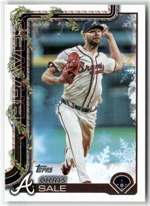 2025 Topps Holiday #H98b Chris Sale Red Cookie Back - Picture 1 of 2