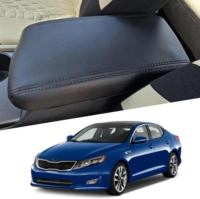 Center Console Armrest Cover for Kia Optima 2011-2015 Premium Leather Upgrade - Image 1 of 4