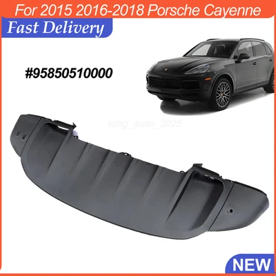 Alerón deflector de aire inferior del parachoques delantero 95850510000 para Porsche Cayenne 2015-18 Foto 1 de 4