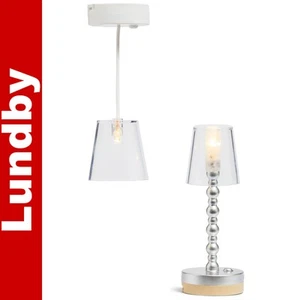 LUNDBY FLOOR + CEILING LAMP 1:18 scale Doll House Furniture 60-6059-00 - Picture 1 of 5