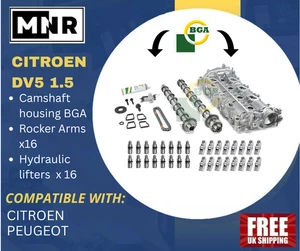 CITROEN PEUGEOT TIMING CHAIN KIT DV5 1.5 HDI 8MM CAMSHAFT HOUSING + REBUILD KIT - Picture 1 of 5