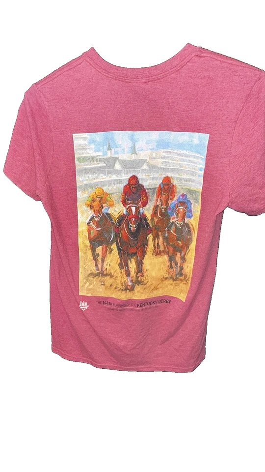 Camiseta 144th Kentucky Derby 2018 Churchill Downs camiseta pequeña Bob Baffert JUSTIFY Foto 1 de 4