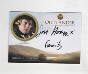 SAM HOARE OUTLANDER SEASON 3 LORD HAL MELTON AUTHENTIC AUTOGRAPH CARD CRYPTOZOIC - Picture 1 of 2