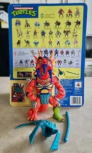 Vintage 1992 Teenage Mutant Ninja Turtles Hothead Figur TMNT Full Cardback - Bild 1 von 10