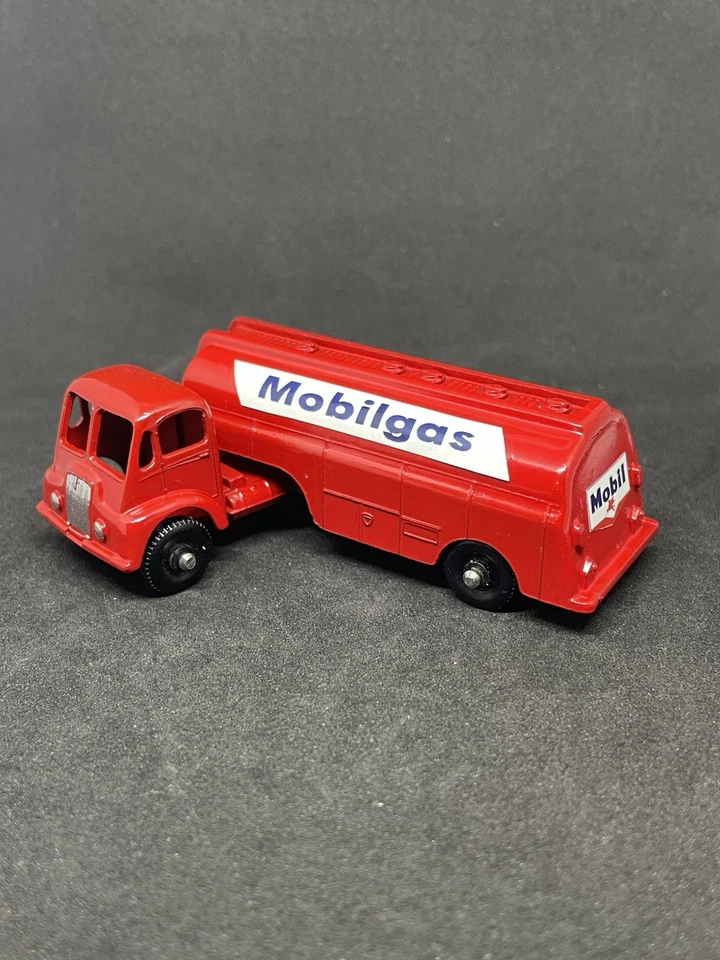 Vintage Lesney Matchbox Accessory Major Pack Custom Mobilgas Tanker  Restored. - Image 1 of 4