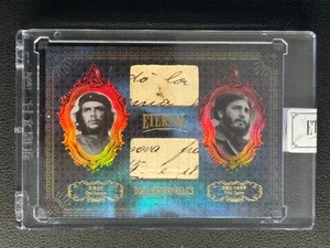 2024 Eternal Cuts Che Guevara Fidel Castro Dual History Relics 35/75 - Bild 1 von 2