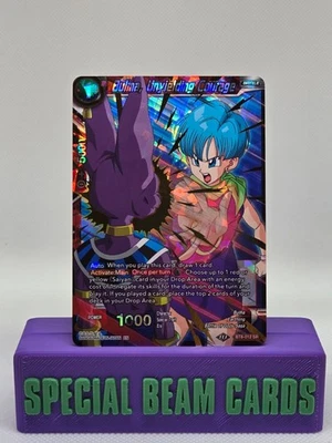 Bulma, Unyielding Courage Card BT8-012 SR - Image 1 of 3