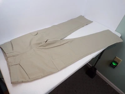 Pants Womens Cintas Work Cargo Pants Kakhi Susan Fit NWT 4 Regular See Desc - Image 1 of 4