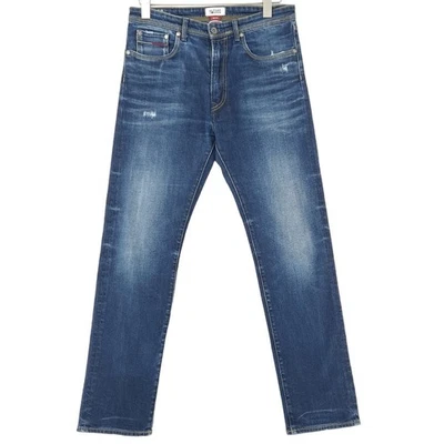 Tommy Hilfiger Slim Straight Slater Jeans Stretch Blue Kc2 Size Mens W30 L32 - Image 1 of 4