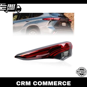 Tail Lights Assembly Rear Lamp Compatible With Highlander 2020 2021 2022 2023... - Picture 1 of 7