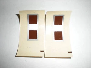 US ARMY 1950'S ERA WARRANT OFFICER 3 M1 DECALS - 1 PAIR - Imagen 1 de 1
