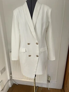 Unique21 Off White Jacket -Size 12 - Picture 1 of 10