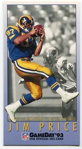 1993 GameDay #256 Jim Price Los Angeles Rams - Picture 1 of 2