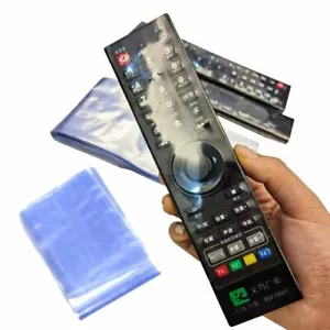 10pcs  Shrink Film Bag Anti-dust Protective Case Cover for TV Remote Control S/L - Picture 1 of 14