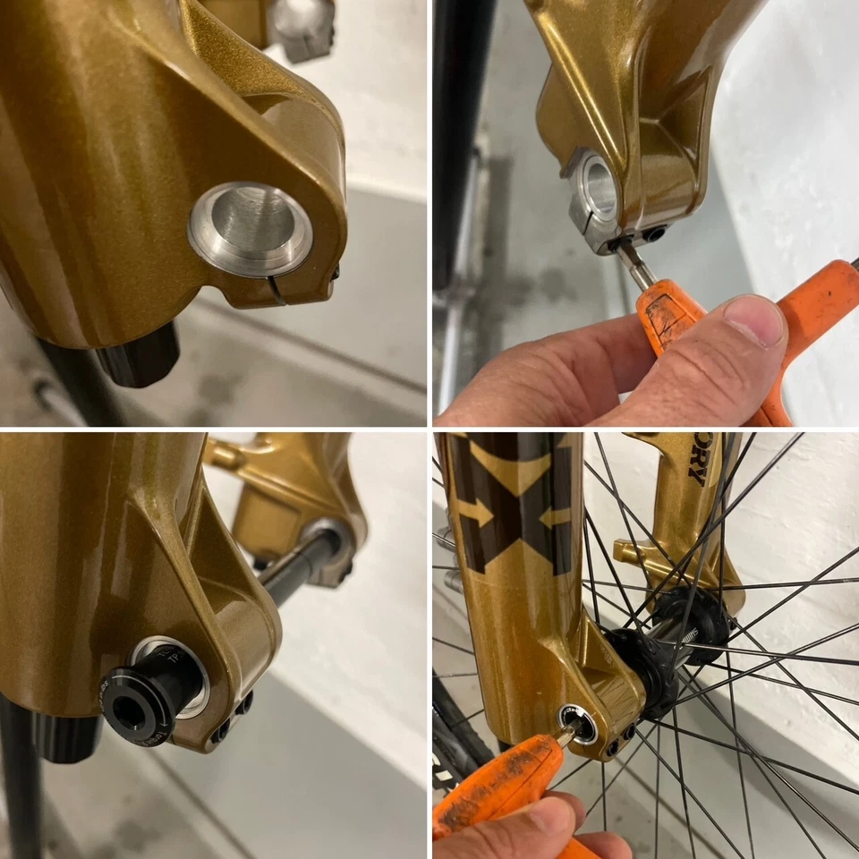 Fox 40 20mm x110mm To 15mm x110mm Fork Adapter V1.0 (No Axle Included) - Image 1 of 4