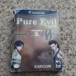 Gamecube - Resident Evil Pure Evil 2 Pack Nintendo Gamecube Completo #873 - Imagen 1 de 9