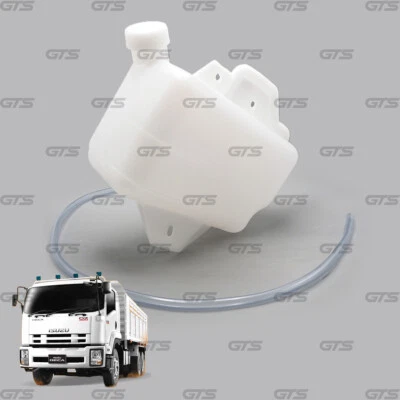 Reserve Tank Radiator Overflow Bottle For Isuzu Deca 175HP 240HP 2010 - 2018 Foto 1 de 4