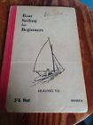 Boat Sailing For Beginners-Ranken; 1947 Hardback (Sport)