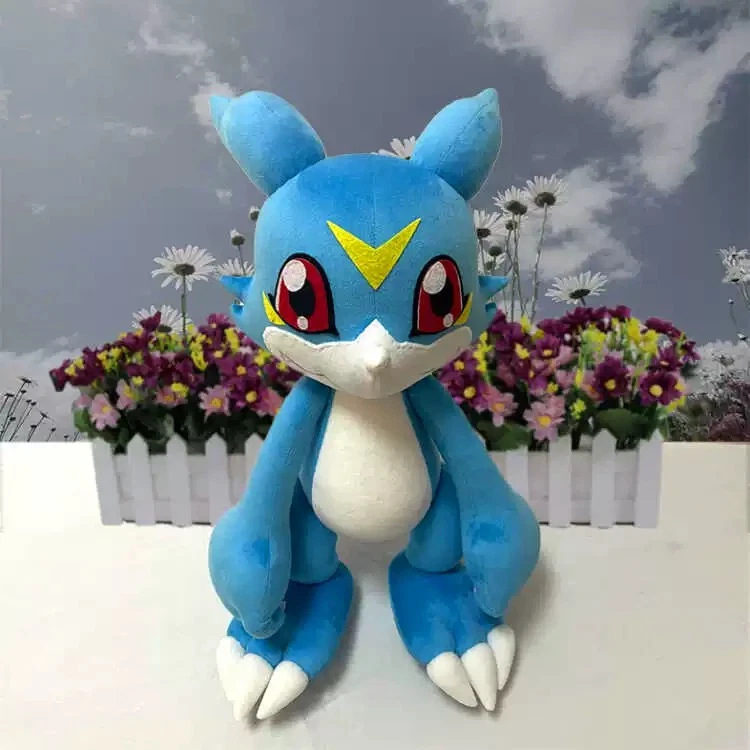 DIGIMON Adventure Veemon Digital Monster Figure Stuffed Plush Toy Cosplay 50cm